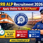 RRB ALP Recruitment 2026 Notification out Apply Now