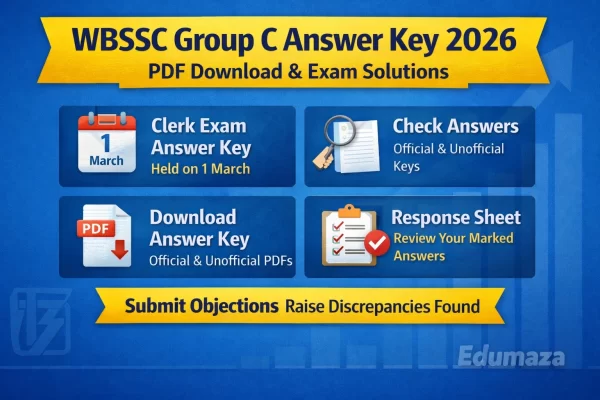 WBSSC Group C Answer Key 2026 | Download Unofficial PDF