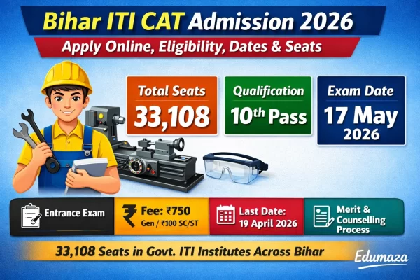 Bihar ITI CAT Admission 2026 Apply Online | Dates & Eligibility